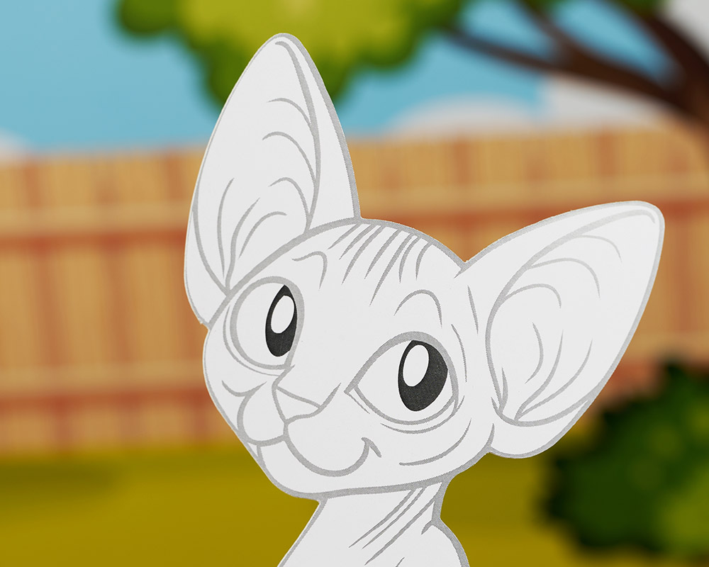 Раскраски для детей Домашние обитатели